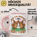 Esel-Liebhaberin Tasse Geschenk Mädchen Frauen Esel-Liebhaber Geschenkidee Becher Rosa Trendation