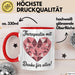 Physiotherapeut Physiotherapie Tasse Geschenk Lustige Geschenkidee Spruch Therapeutin Mit Herz Danke Für Alles Rot Trendation