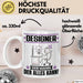 Designer Tasse Geschenk für Designer Der Mann Der Alles Kann Geschenkidee zum Geburtstag Weiß Trendation