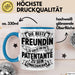 Patentante Geschenk Tasse Spruch Geschenkidee Beste Patentante Zu Sein Ist Unbezahlbar Kaffee-Becher Blau Trendation
