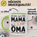 Oma Tasse Geschen Ich Habe 2 Title Mama Und Oma Und Ich Rocke Sie Beide Muttertag Geschenkidee Grün Trendation