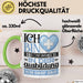 Rettungsassistentin Ausbildung Start Geschenk Tasse Ich Bin Rettungsassistentin In Der Ausbildung Ich Darf Das Kaffee-Becher Geschenkidee Grün Trendation