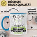 Hip-Hop-Produzent Geschenk Tasse So Gut Kann Nur Ein Hip-Hop-Produzent Aussehen Geschenkidee Kaffee-Becher Blau Trendation