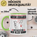 Musikliebhaber Tasse Geschenk für Musikliebhaber Der Mann Der Alles Kann Geschenkidee zum Geburtstag Grün Trendation