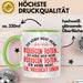 Bürokollege Tasse Geschenkidee Ich Töte Meine Kollegen Nicht Grün Trendation