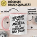 Angelika Tasse Geschenk Niemand Ist Perfekt Angelika Verdammt Nah Dran Geschenkidee Rosa Trendation