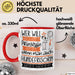 Hundefrisörin Tasse Geschenk Spruch Wer Will Schon Prinzessin Sein Wenn Man Auch Hundefrisörin Sein Kann Rot Trendation