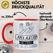 Langläuferin Geschenk Tasse Becher Die Frau Die Allen Kann Geschenkidee für eine Langläuferin Lustig Rot Trendation