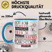 Rodeo-Cowgirl Geschenk Becher Tasse Gott Schuf Alle Menschen Gleich Nur Die Besten Durfeten Rodeo-Cowgirl Werden Geschenkidee Lustig Blau Trendation