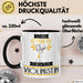 Violinistin Tasse Geschenk Becher Stark Attraktiv Furchtlos Violinistin Lustige Geschenkidee Trendation