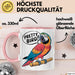 Papageienliebhaber Tasse Geschenkidee Vogelschwätzer Geschenkidee Lustig Rosa Trendation