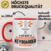Keyboarder Geschenk Tasse So Gut Kann Nur Ein Keyboarder Aussehen Geschenkidee Kaffee-Becher Rot Trendation