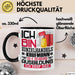 Einzelhandelskaufmann Ausbildung Tasse Geschenk Ich Bin Einzelhandelskaufmann In Der Ausbildung Ich Darf Das Geschenkidee Spruch Schwarz Trendation