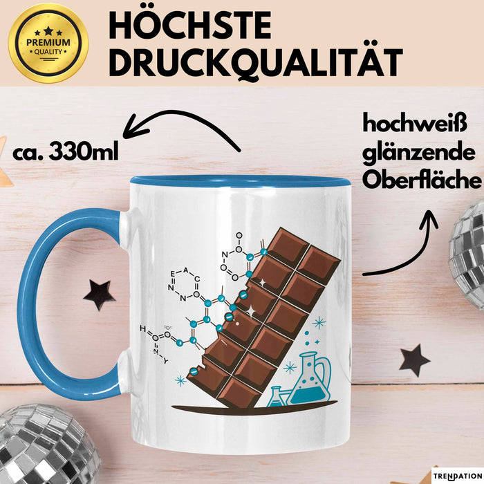 Lebensmittelwissenschaftler Tasse Geschenkidee Blau Trendation