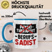 Physiotherapeut Physiotherapie Tasse Geschenk Lustige Geschenkidee Spruch Physiotherapeut Berufs Sadist Blau Trendation