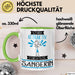 Sängerin Tasse Geschenk Becher Stark Attraktiv Furchtlos Sängerin Lustige Geschenkidee Grün Trendation