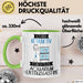 Aquarium-Enthusiastin Tasse Geschenk Becher Stark Attraktiv Furchtlos Aquarium-Enthusiastin Lustige Geschenkidee Grün Trendation