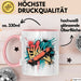 Skater Tasse Geschenkidee Skateboard Fan Lustiger Spruch Geschenkidee Lustig Rosa Trendation