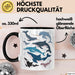 Wal Tier Tasse Geschenk Lustige Geschenkidee Spruch Schwarz Trendation