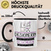 Designerin Weil Es Keinen Schöneren Beruf Gibt Tasse Geschenk für Eine Designerin Lustig Trendation