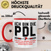 Krankenschwester Pflege Betreuung Tasse Geschenk Lustige Geschenkidee Spruch Ich Bin Die Pdl Rot Trendation