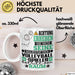 Volleyballspieler Geschenk Tasse Lustiger Spruch Erheben Sie Sich Der Volleyballspieler Betritt den Raum Weiß Trendation