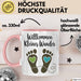 Baby Geburt Neue Eltern Tasse Geschenk Lustige Geschenkidee Spruch Willkommen Kleines Wunder Rosa Trendation