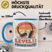 Level 11 Freigeschaltet Tasse Geschenk Gamer 11. Geburtstag Blau Trendation