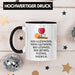 Trendation - Ein Glühwein Tasse Lustig Spruch Glühweinbecher mit Henkel Doppelwandig Glühweintassen Gläser Weihnachtsmarkt Becher Tassen Geschenk - Ein Glühwein Swei Schwarz Trendation