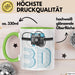 3D Drucker Tasse mit Grafik lustige Geschenkidee für Technikliebhaber Grün Trendation