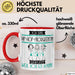 Hip-Hop-Produzentin Tasse Geschenk Ich Bin Hip-Hop-Produzentin Warum Weil Ich Es Kann Geschenkidee Geburtstag Rot Trendation