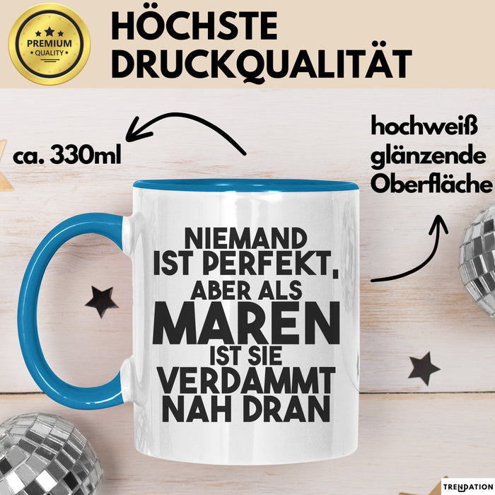 Maren Tasse Niemand Ist Perfekt, Aber Als Maren Ist Sie Verdammt Nah Dran