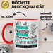 Country-Musikerin Tasse Geschenk Spruch Wer Will Schon Prinzessin Sein Wenn Man Auch Country-Musikerin Sein Kann Rot Trendation