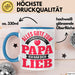 Papa Geburtstag Geschenkidee Tasse Alles Gute Zum Geburtstag Papa Ich Hab Dich Lieb Becher Blau Trendation