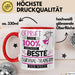 Survival-Trainerin Geschenk Becher Tasse Gott Schuf Alle Menschen Gleich Nur Die Besten Durfeten Survival-Trainerin Werden Geschenkidee Lustig Rot Trendation