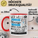 Musikgeschäftsinhaberin Tasse Geschenk Spruch Wer Will Schon Prinzessin Sein Wenn Man Auch Musikgeschäftsinhaberin Sein Kann Rot Trendation