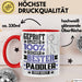 Paddler Geschenk Lustiger Spruch für Paddler Geschenkidee Bester Paddler Der Welt Rot Trendation