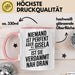 Gisela Tasse Geschenk Niemand Ist Perfekt Gisela Verdammt Nah Dran Geschenkidee Rosa Trendation
