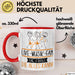 Live-Musik-Fan Geschenk Tasse Becher Die Frau Die Allen Kann Geschenkidee für eine Live-Musik-Fan Lustig Rot Trendation