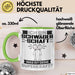 Schwägerschaft Tasse Geschenk für Schwägerschaft Geburtstag Lustiger Spruch Kaffee-Becher Was Ist Deine Superkraft Grün Trendation