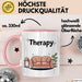 Therapeut Tasse Geschenk Lustige Geschenkidee Spruch Für Mentale Gesundheit Befürworter Rosa Trendation
