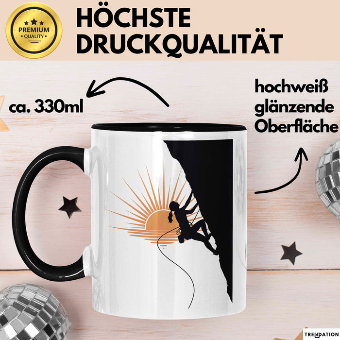 Kletterer Tasse Geschenk Lustige Geschenkidee Spruch Für Fels Jäger Trendation