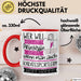Karatesportlerin Tasse Geschenk Spruch Wer Will Schon Prinzessin Sein Wenn Man Auch Karatesportlerin Sein Kann Rot Trendation