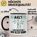 Arzt Tasse Geschenk für Arzt Der Mann Der Alles Kann Geschenkidee zum Geburtstag Schwarz Trendation