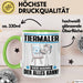 Tiermaler Tasse Geschenk für Tiermaler Der Mann Der Alles Kann Geschenkidee zum Geburtstag Grün Trendation