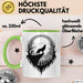 Wolf Tierliebhaber Tasse Geschenk Lustige Geschenkidee Spruch Grün Trendation