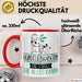 Hundeliebhaberin Geschenk Tasse Becher Die Frau Die Allen Kann Geschenkidee für eine Hundeliebhaberin Lustig Rot Trendation