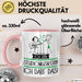 Geschenk für Studiomusikerin Tasse Lustige Geschenkidee Geburtstag Ich Bin Studiomusikerin Ich Darf Das Rosa Trendation