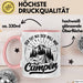 Campen Tasse Geschenk Tasse Camper Geschenkidee Spruch Kaffee-Becher Der Tut Nix Der Will Nur Campen Camping Rosa Trendation