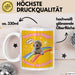 Meme Tasse Geschenk Lustiger Becher Hund Nach Dem Regen Kommt Die Sonne Weiß Trendation